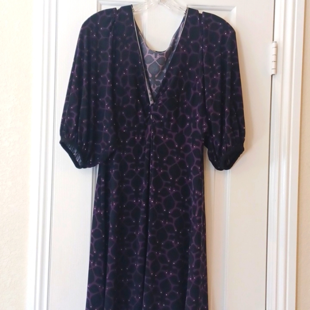 *Max Edition Purple Dress MED